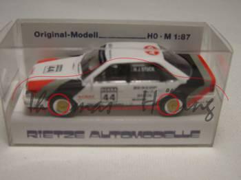 Audi V8 quattro DTM (Typ R6, Modell 1990-1992), reinweiß, DTM Saison 1990, Team SMS, Fahrer: Hans-Jo