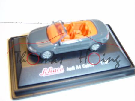 Audi A4 Cabrio, Mj. 2003, mausgrau, Schuco, 1:87, mb