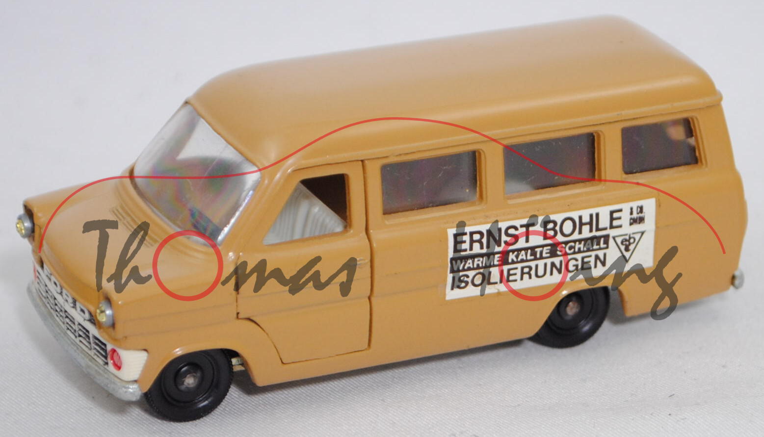 Ford Transit Kombi 1500 (2. Gen., Typ Transit '65, Mod. 65-71), braunbeige, ERNST BOHLE & CO, SIKU