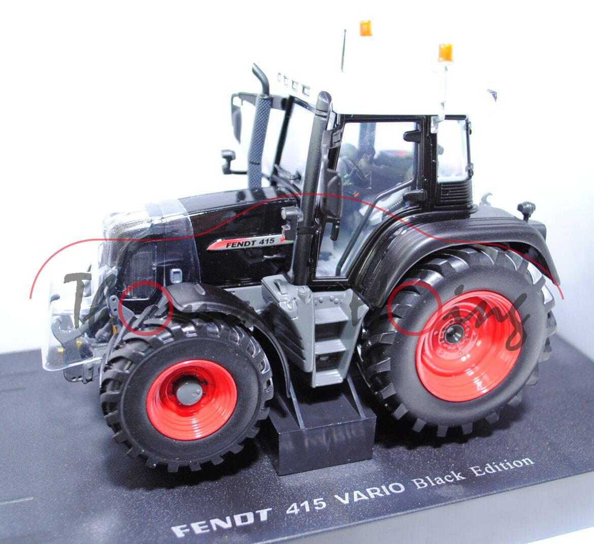 FENDT 415 Vario TMS, schwarz/grau, Limited Edition, Universal Hobbies, 1:32, Werbeschachtel