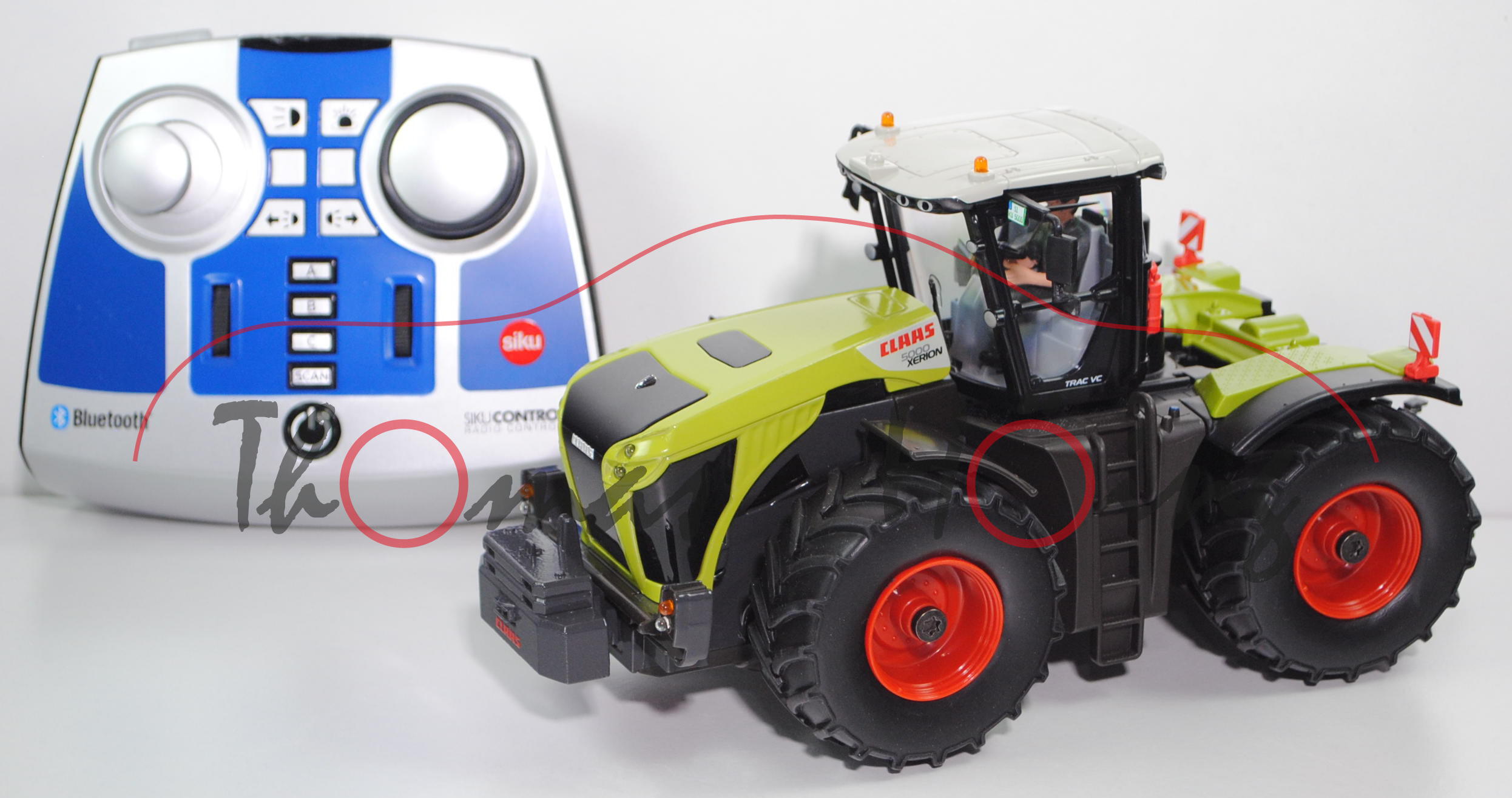 00000 CLAAS XERION 5000 TRAC VC (Mod. 14-) und Bluetooth Fernsterung und App-Steuerung, 1:32, L18mp