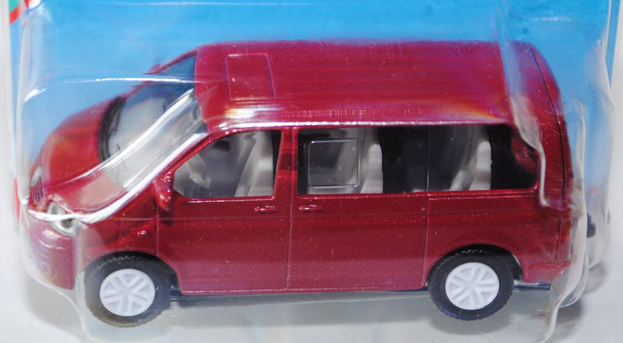 00009 VW T5 Multivan (Typ 7H, Modell 2003-2009), hell-braunrotmetallic, innen weiß, P29e