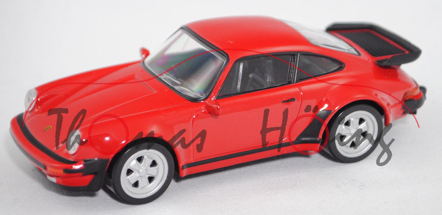 Porsche 911 Turbo 3,3 ( Typ 930, Mod. 1978-1985), indischrot, Norev Jet-car / Youngtimers, 1:43, mb