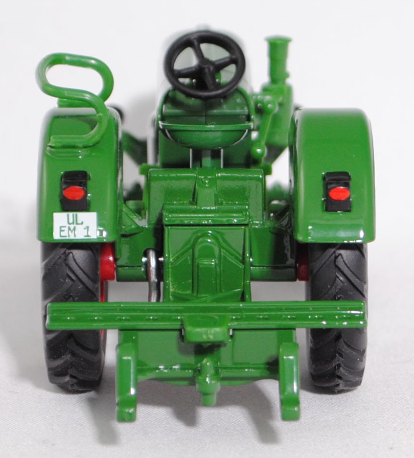 00401 Allgaier Diesel-Ackerschlepper A 133 System Porsche (Modell 1952-1955), smaragdgrün, Felgen signalrot, SIKU FARMER CLASSIC 1:32, L17mpK (Limited Edition)