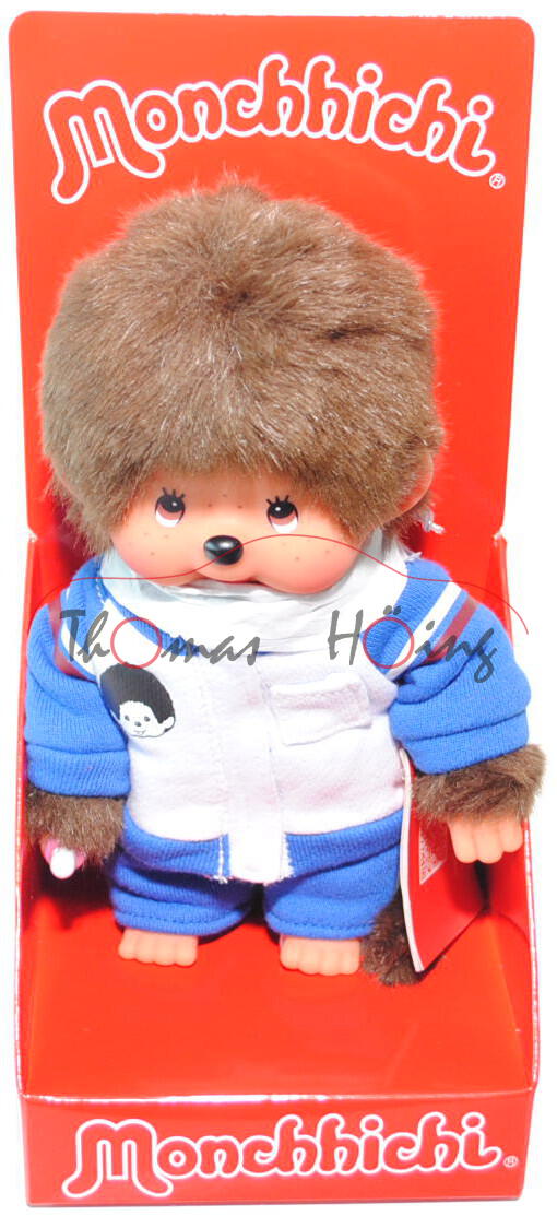 Monchhichi Sporty Boy, 20 cm groß, Sekiguchi