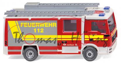 MAN TGL Rosenbauer Feuerwehr - LF 10/6, rot/weiß, FEUERWEHR / 112, Wiking, 1:87, mb