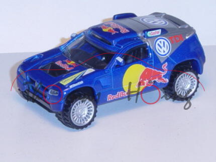 VW Race Touareg, blaumetallic, Red Bull, VW TDI, 1:50, Norev Racing, mb