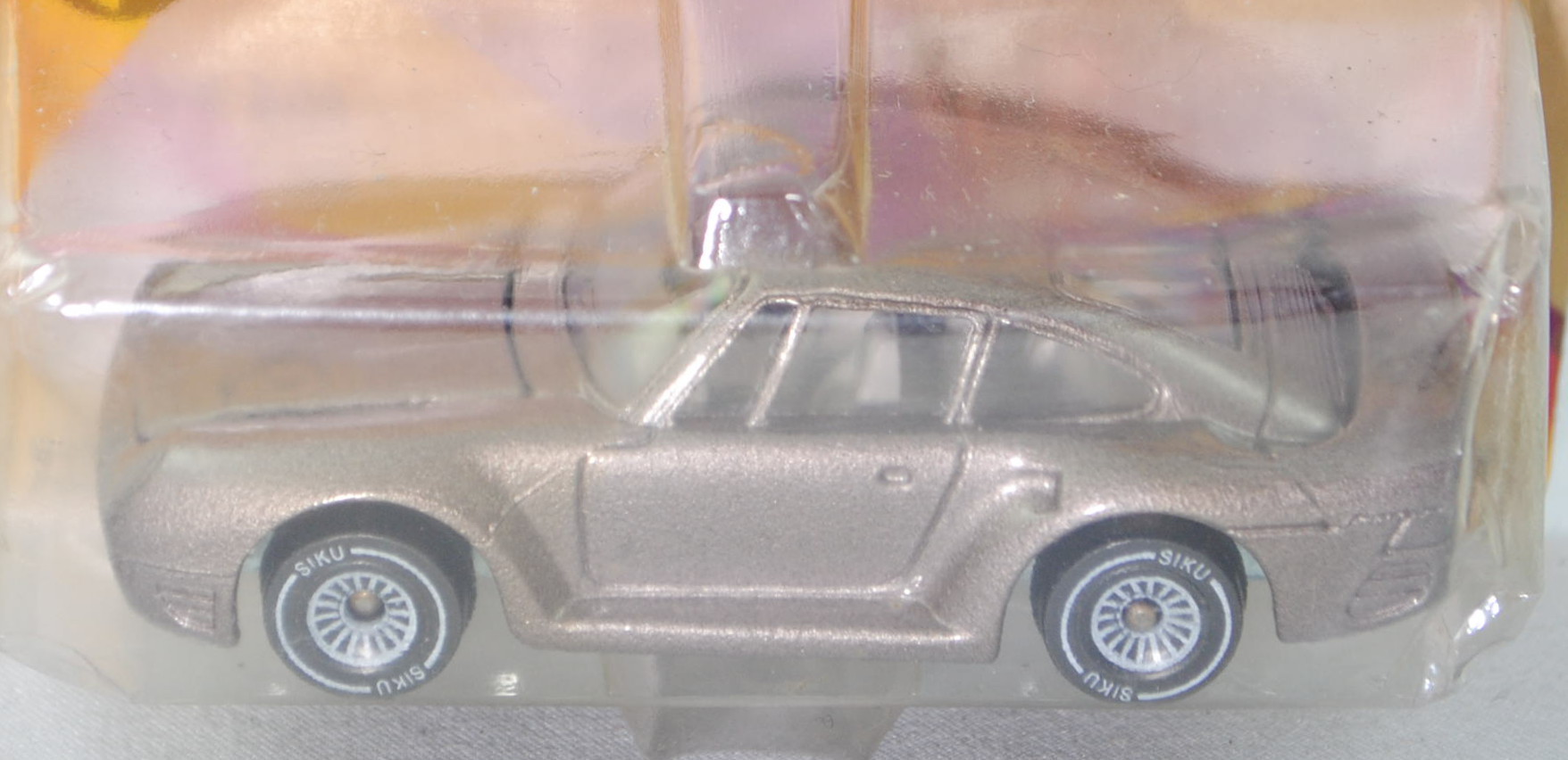 00007 Porsche 959 (Modell 1986-1988), dunkel-graubeigemetallic, innen lichtgrau, Lenkrad lichtgrau,