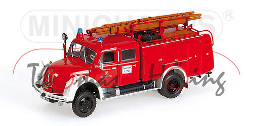 Magirus-Deutz F Mercur FA 3500/6 TLF 16 A (Rundhauber, Frontlenker, Modell 1957-1964, Baujahr 1957),