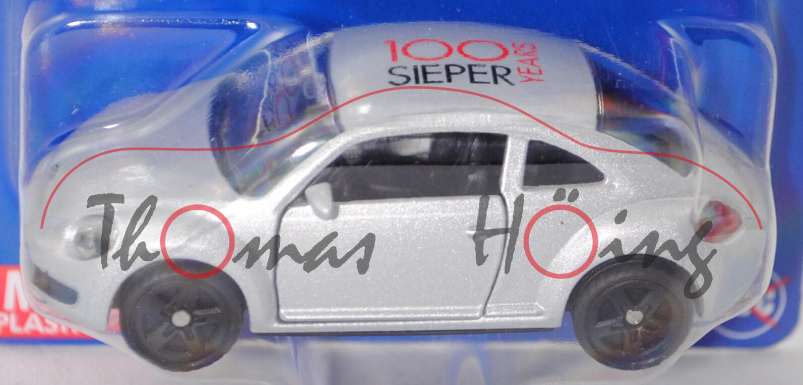 00000 VW The Beetle 1.2 TSI (Modell 2011-2016), silbergrau, 100 / YEARS / SIEPER, P29e (Limited)