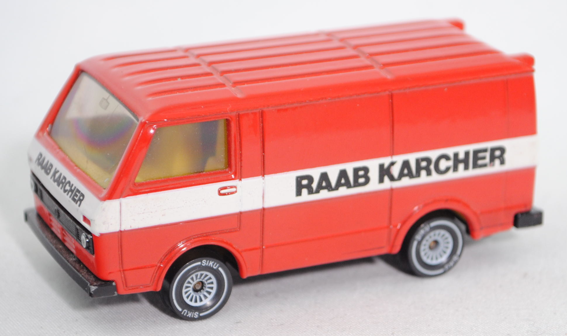 VW LT 28 Kastenwagen (1. Gen., Modell 1975-1982), verkehrsrot, RAAB KARCHER, Limited Edition