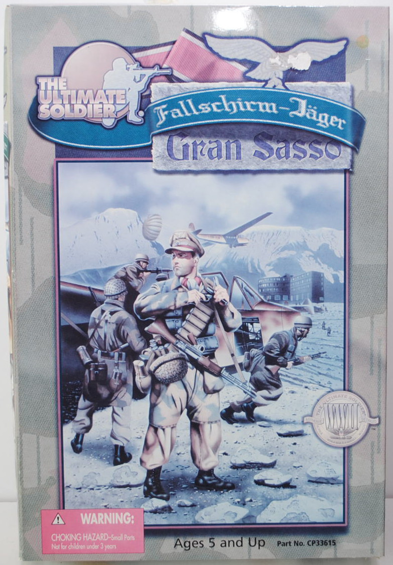 Fallschirm-Jäger Gran Sasso Raid (Juli 1943) World War II, Action Figur, THE ULTIMATE SOLDIER, 1:6, 