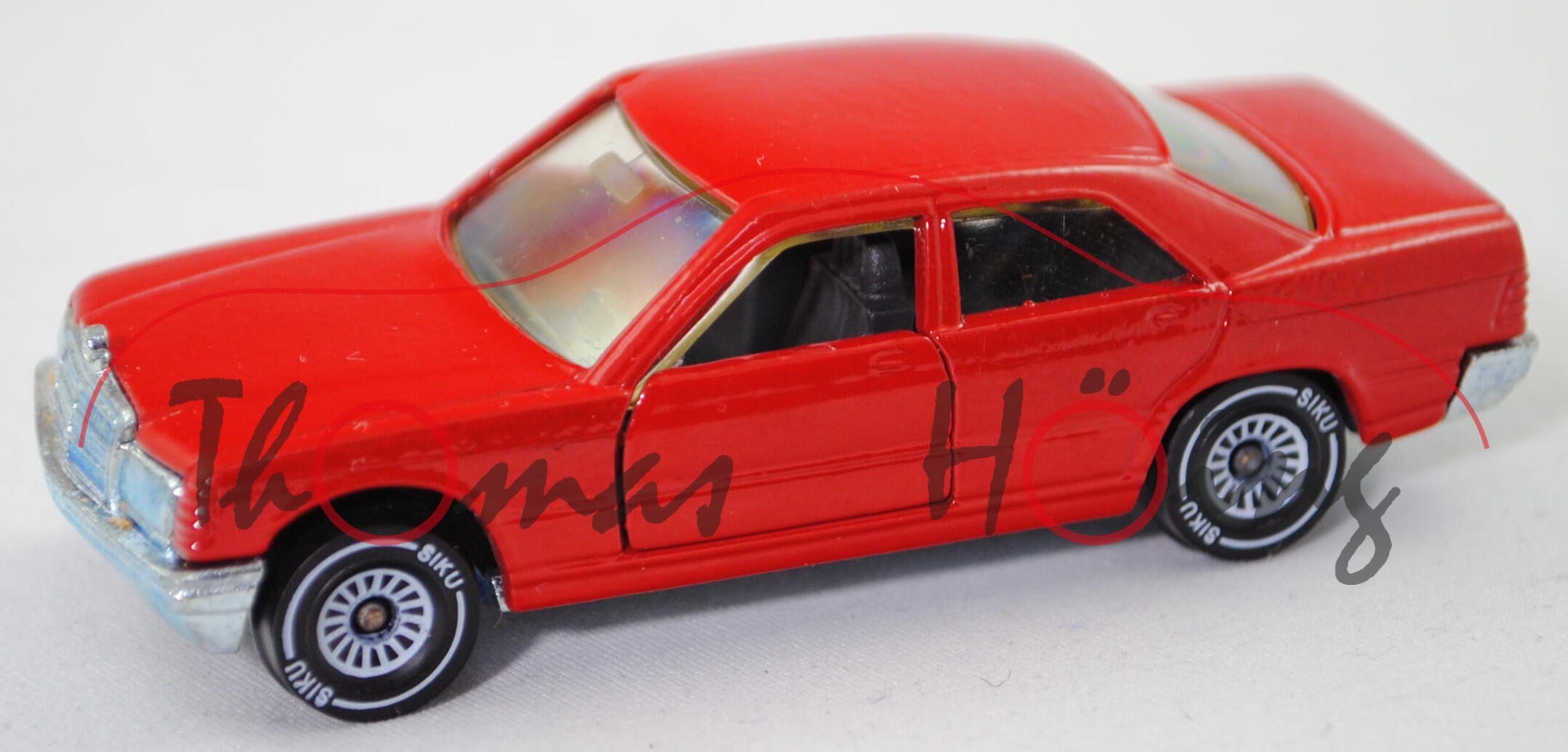 06400 HU Mercedes-Benz 190 E (W 201, Modell 1982-1988), karminrot, innen grau, SIKU / Metchy, 1:55