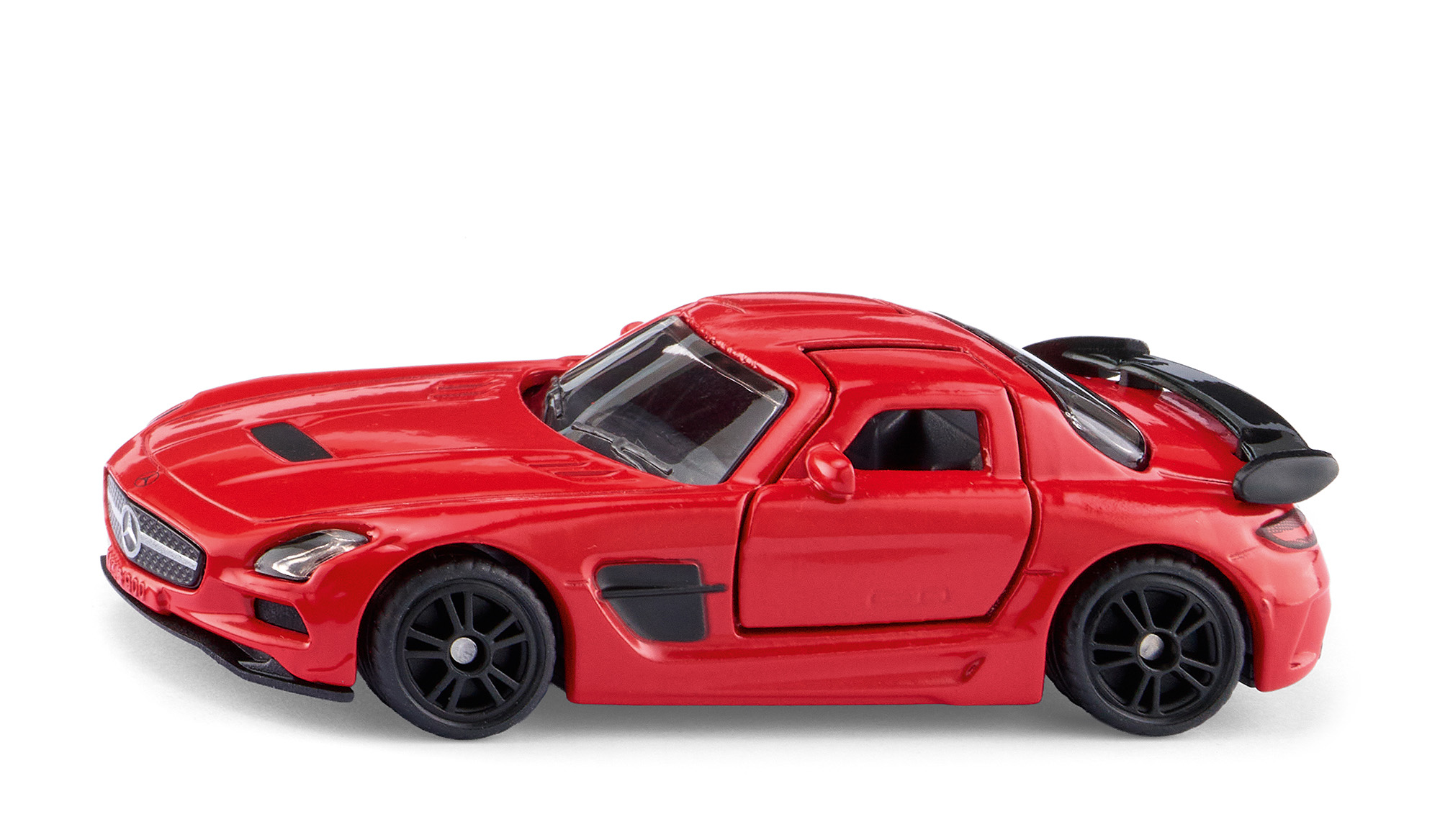 00000 Mercedes-Benz SLS AMG Coupé Black Series (1. Generation, Baureihe C 197, Modell 2013-2013), verkehrsrot (AMG le mans rot perleffekt), SIKU SUPER, 1:58, P29f
