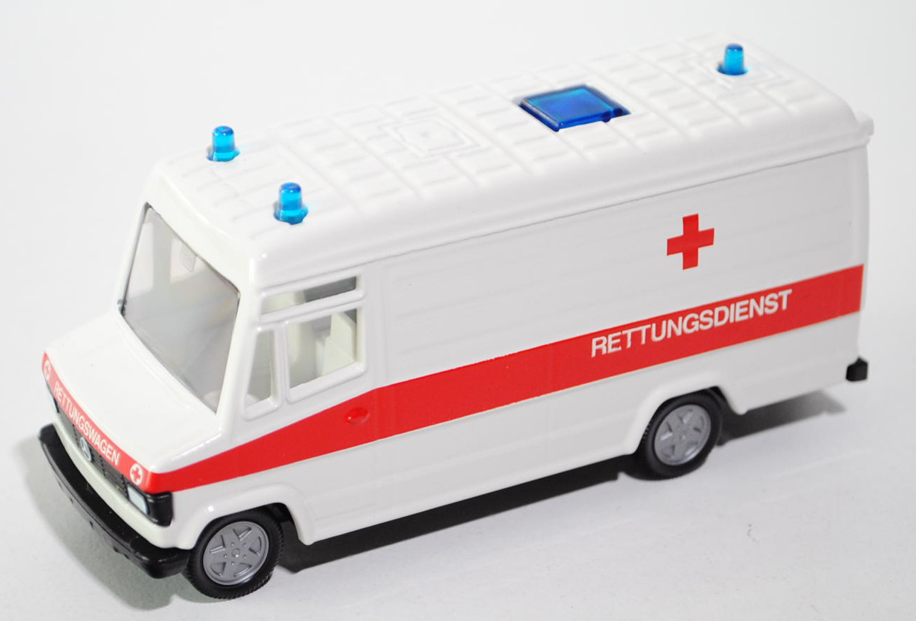 00000 Mercedes-Benz 809 D Kastenwagen (Typ T 2 neu, Modell 1986-1992) DRK-Rettungsdienst