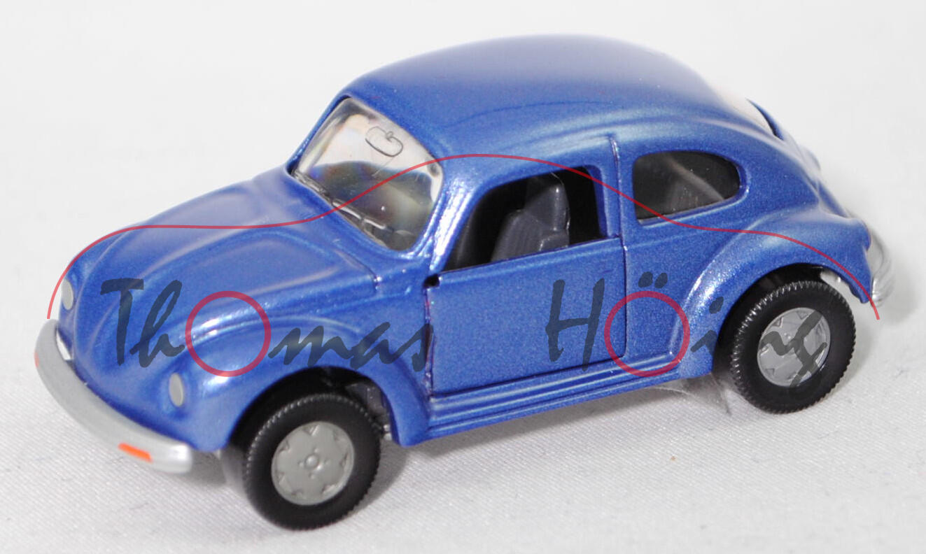 LG5Q VW Käfer 1303 (Typ 11, Modell 1974-1975), catalynablaumetallic (LG5Q), SIKU, 1:56 (Limited)