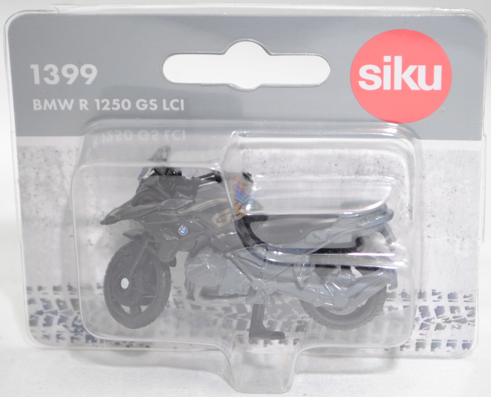 00000 BMW R 1250 GS Triple Black LCI (5. Generation, Typ K50 (0J91), Facelift 2020, Modell 2020-2023) Motorrad, schwarz (blackstorm metallic), SIKU SUPER, 1:35, P29f