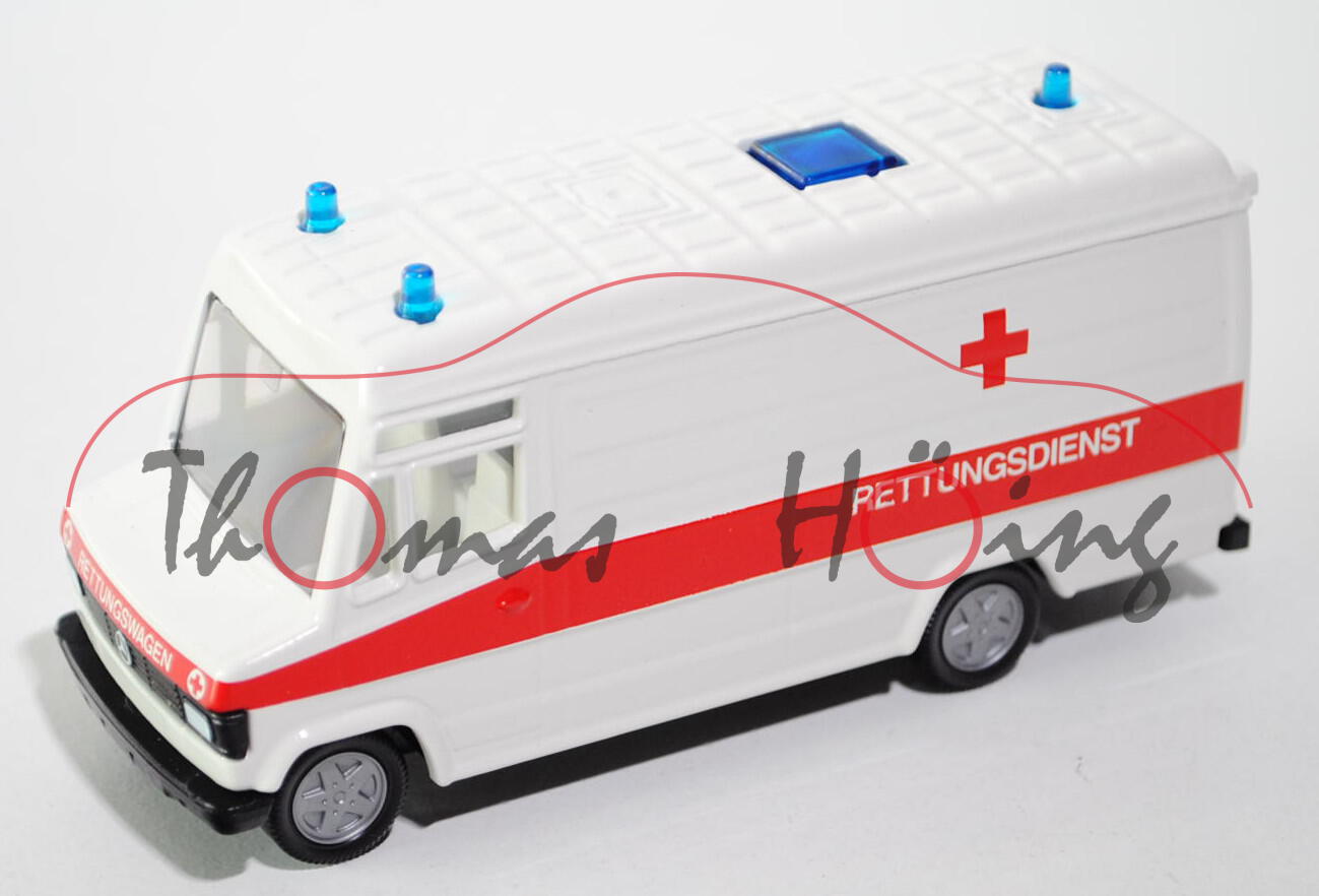 00000 Mercedes-Benz 809 D Kastenwagen (Typ T 2 neu, Modell 1986-1992) DRK-Rettungsdienst