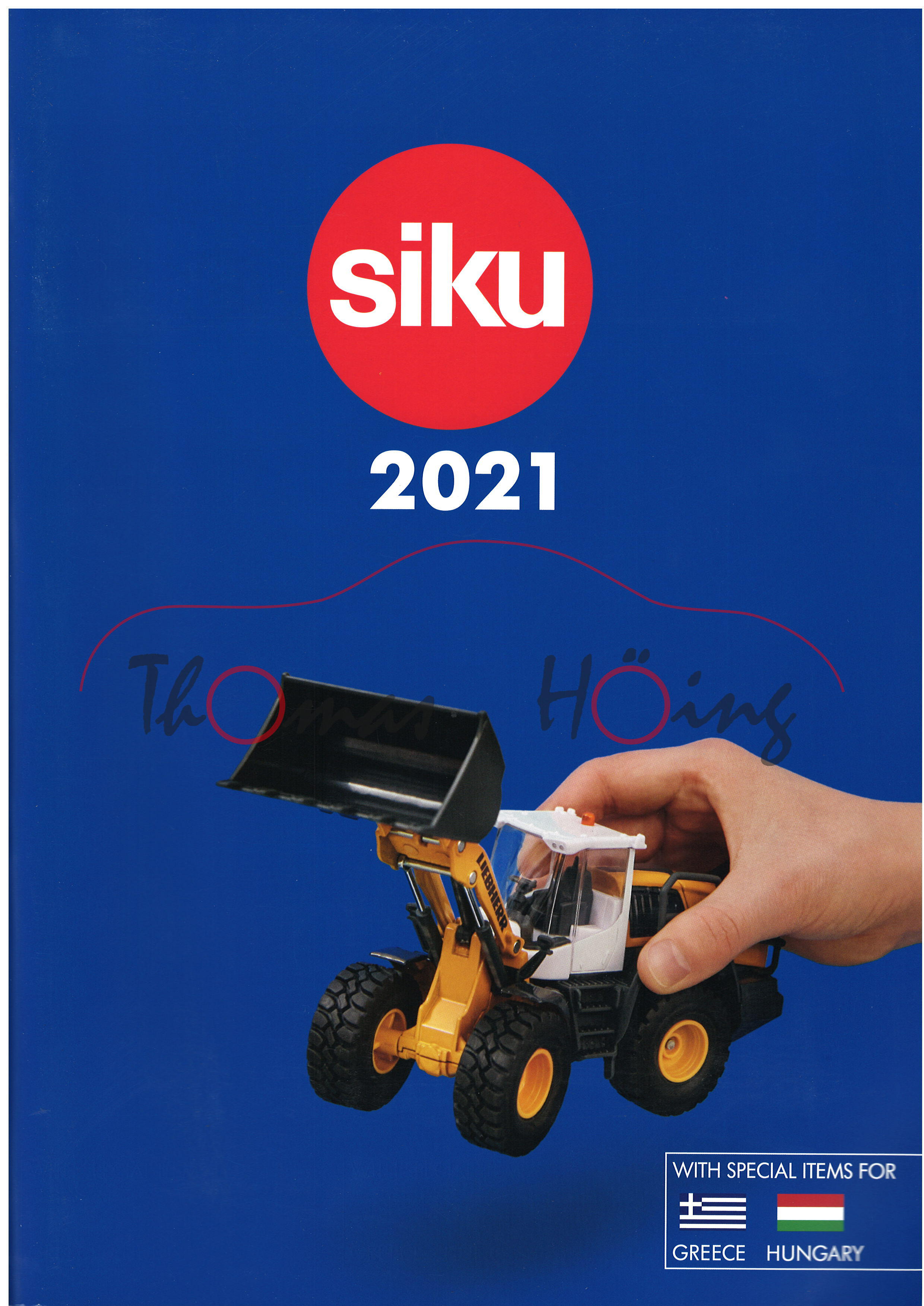 00900 GR Siku-Katalog 2021, griechisch / ungarische Version, DIN-A4, 106 Seiten (Limited Edition)