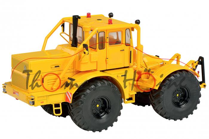 Kirovets Traktor K-700A, signalgelb, Schuco, 1:32, mb