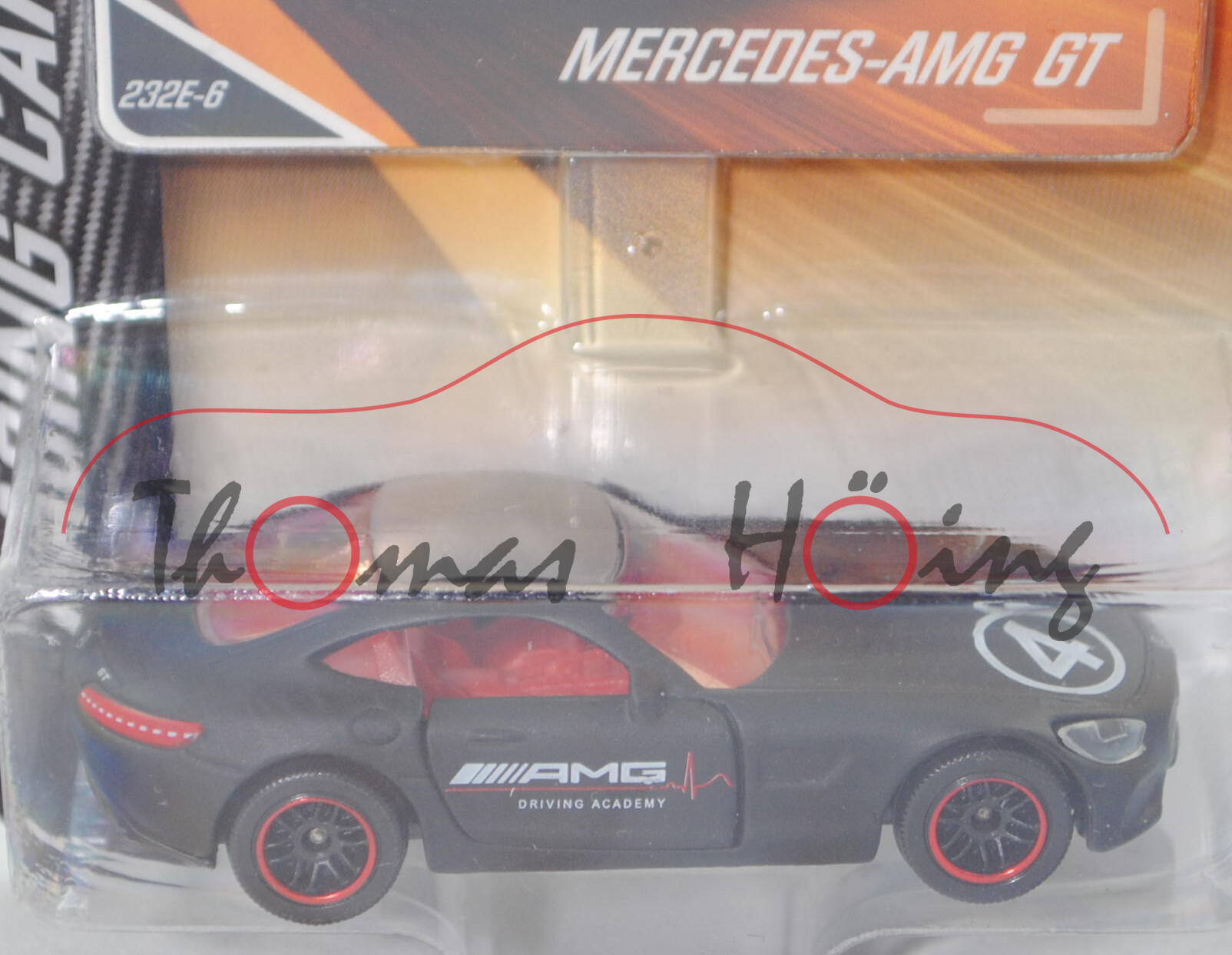 Mercedes-AMG GT (Baureihe C 190, Mod. 15-17), schwarz, AMG/DRIVING ACADEMY, majorette, 1:60, mb