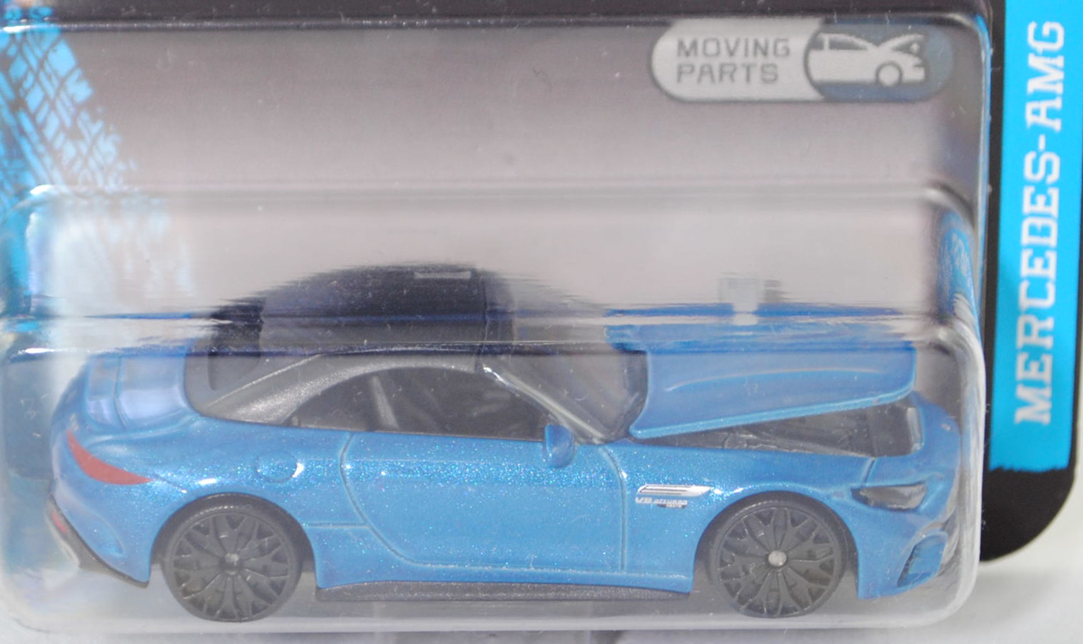 Mercedes-AMG SL 63 4MATIC+ Premium (7. Generation, R 232, Modell 2022-) (Nr. 232L), hell-capriblaumetallic, majorette, 1:60, Blister (MERCEDES-AMG PREMIUM CARS)