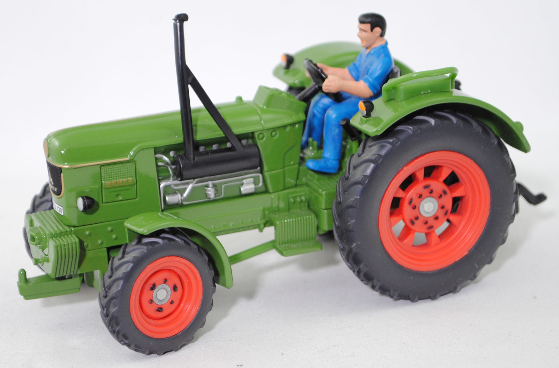 00000 Deutz D 9005 A Ackerschlepper (Modell 1967-1968), grasgrün, mit Fahrer, SIKU FARMER, 1:32