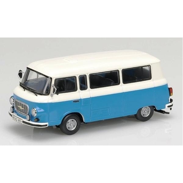 Barkas B 1000, Modell 1961-1989, cremeweiß/himmelblau, Schuco, 1:43, PC-Box (Limited Edition 1000)