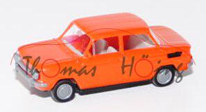 NSU TT (Typ 67), Modell 1967-1972, reinorange, innen grau, euro modell / I.M.U., 1:87, mb