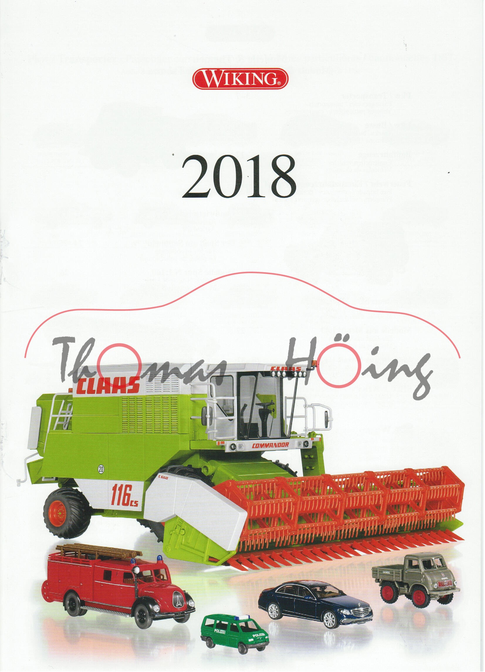 Wiking Katalog 2018 DIN A4, 40 Seiten, Wiking (EAN 4006190008013)