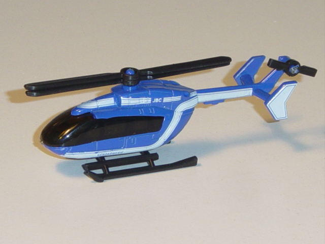 Hubschrauber, hell-ultramarinblau/reinweiß, GENDARMERIE / JBC, Norev, mb