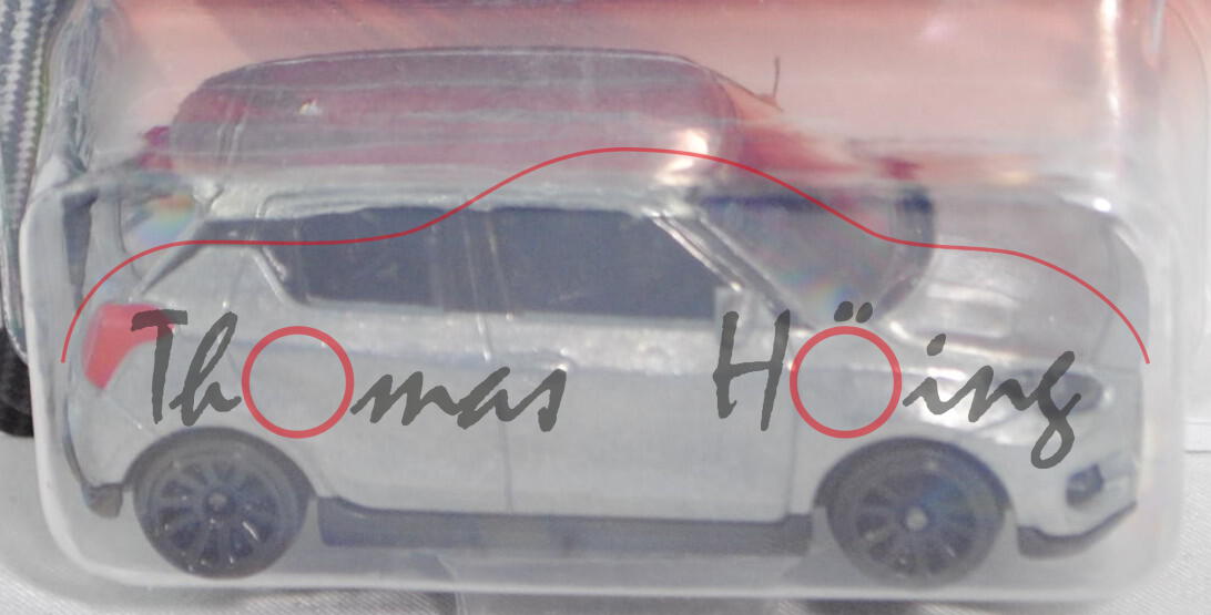 Suzuki Swift Sport (Typ AZ, Mod. 2018-2020) (Nr. 215 B), silber, majorette, 1:56, ZAMAK EDITION 2021