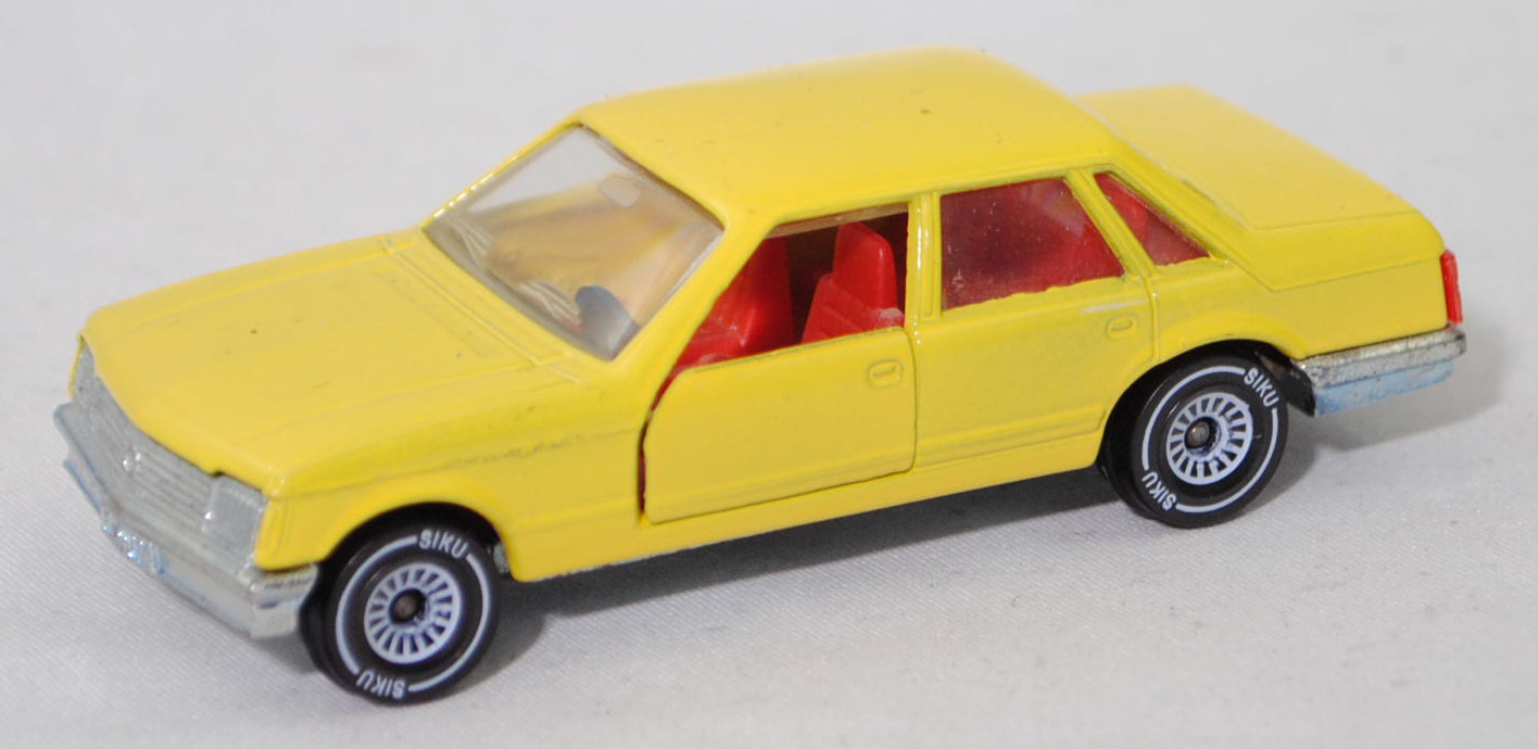 06406 HU Opel Senator 3.0 E CD (Typ A1, Modell 1978-1981), zinkgelb, SIKU Ungarn/Metchy, 1:59, mb