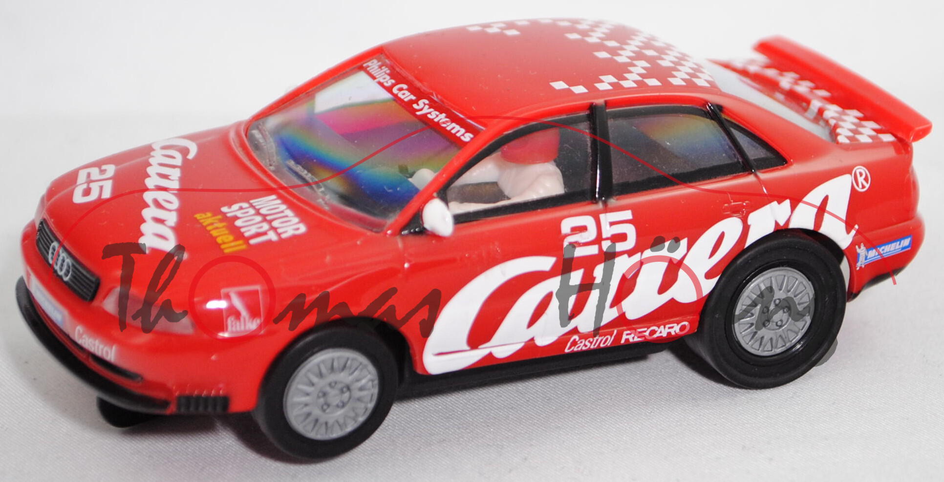 00001 Audi A4 quattro Supertouring, h.-karminrot, Carrera® / 25, Carrera PROFI, 1:40 Limited Edition