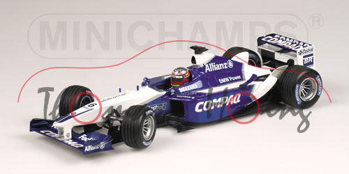 Williams FW24, Formel-1-WM 2002, BMW Williams F1 Team, Juan Pablo Montoya, Minichamps, 1:18, mb m-