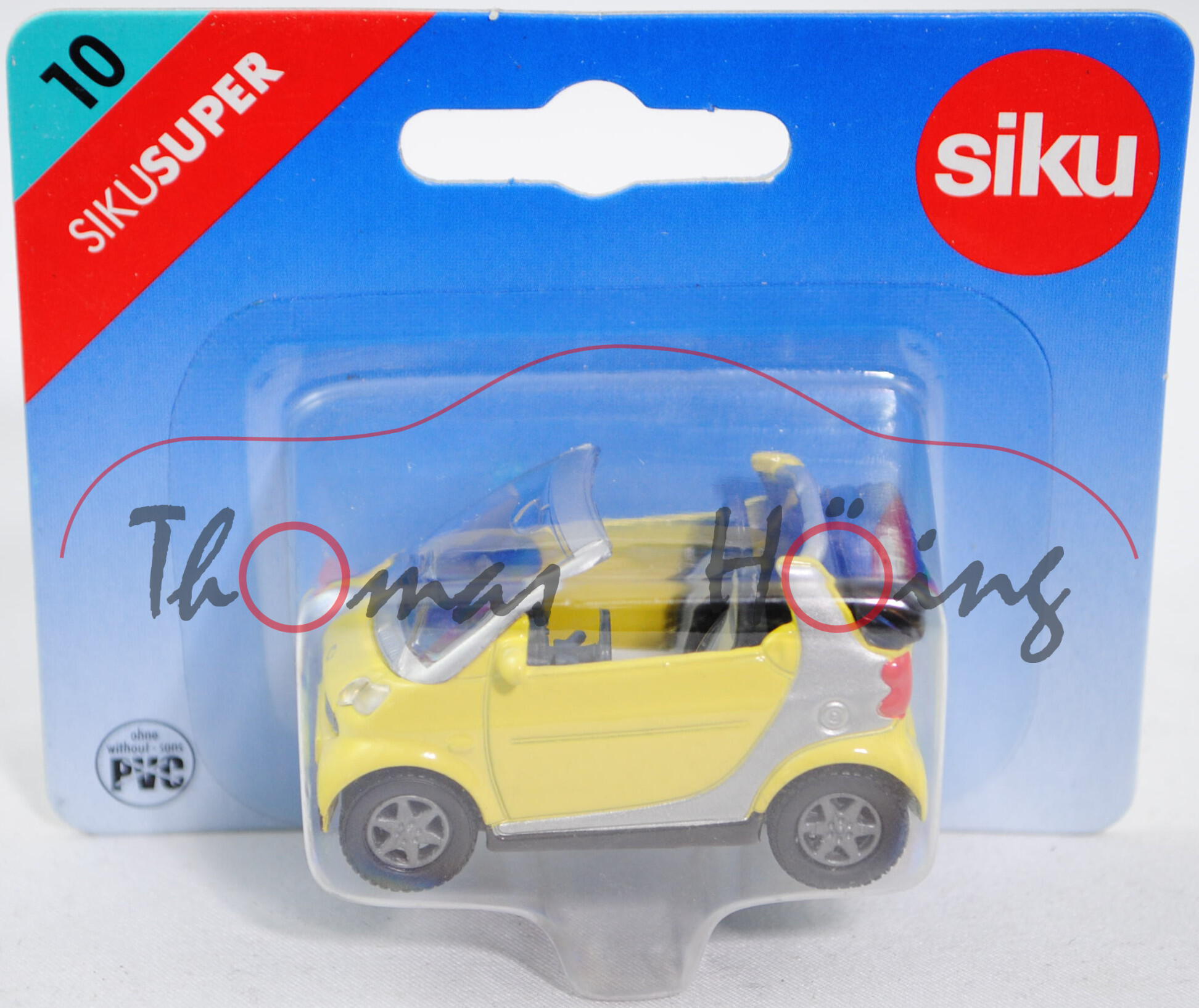 00006 smart fortwo cabrio passion (Typ A 450, 2nd gen., BM 450.443, Mod. 03-07), schwefelgelb/weißa