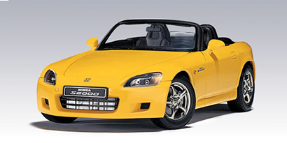 Honda S2000 Roadster LHD, Modell 1999-2004, kadmiumgelb, AUTOart, 1:18, mb