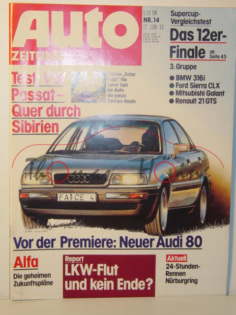 AUTO ZEITUNG, Heft 14, 22. Juni 1990