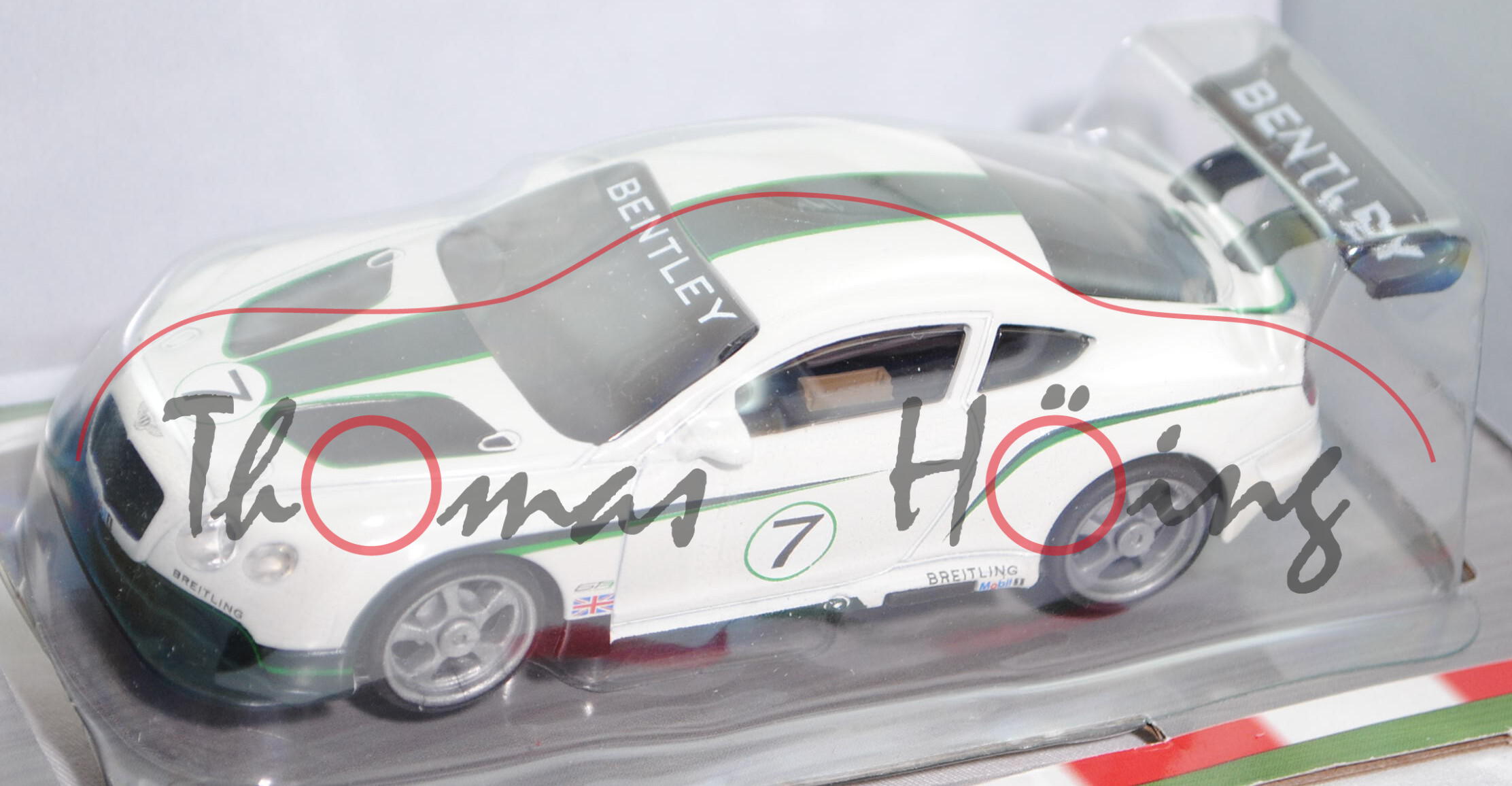 SIKU racing Bentley Continental GT3 (2. Generation, Mod. 14-), Set mit Fernsteuermodul, Akku und Lad