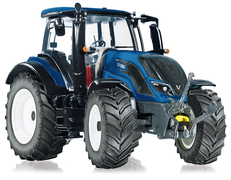 Valtra T214 Traktor, blaumetallic/grau, 1:32, Wiking, mb