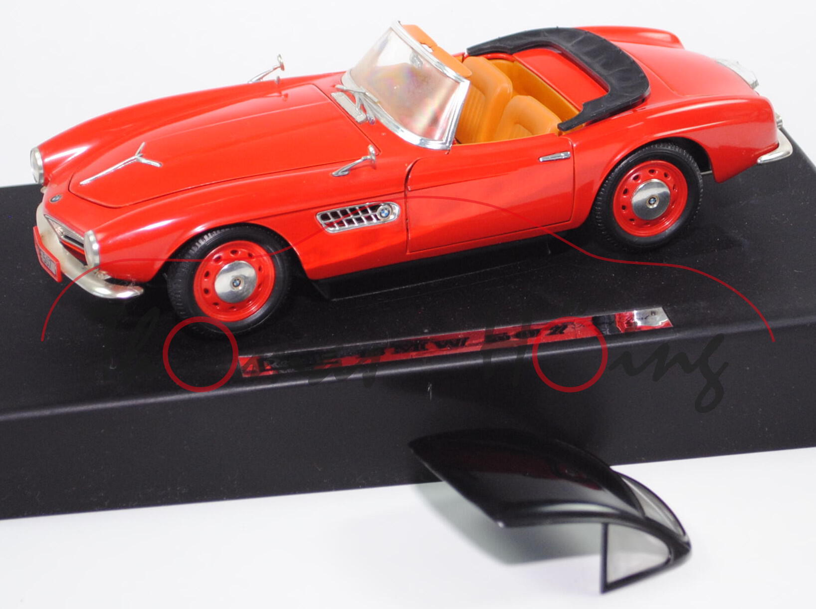 BMW 507 Touring Sport (Typ 507 Serie I, Modell 1956-1957), verkehrsrot, Revell, 1:18, mb