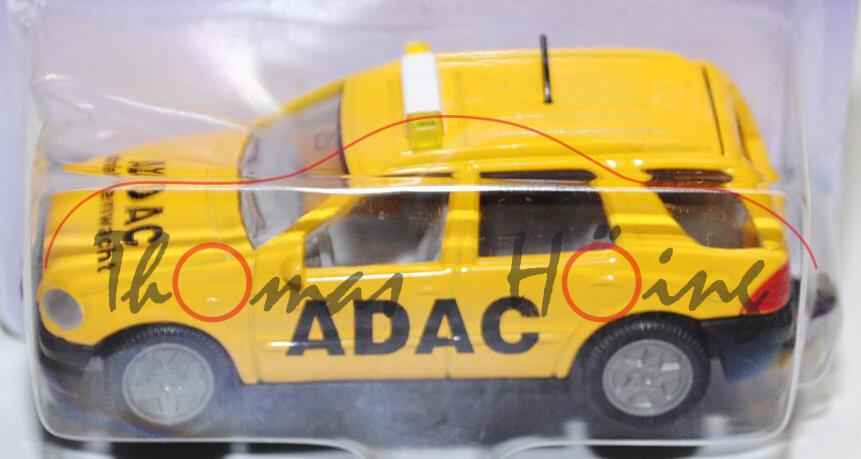 00001 Mercedes-Benz ML 320 (Baureihe W 163) ADAC Pannenhilfe, Modell 1997-2001, signalgelb, innen li