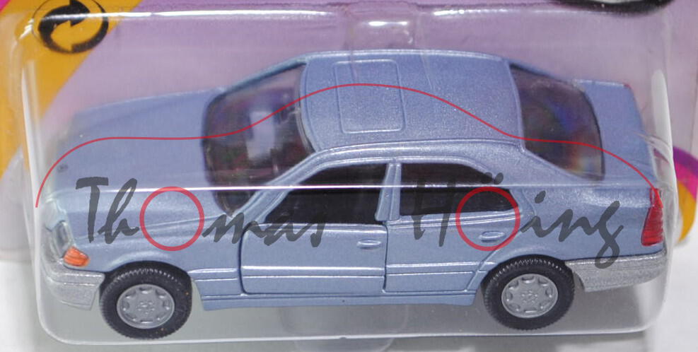 00001 Mercedes-Benz C 220 (Baureihe W 202, Baumuster 111.961, Modell 1993-1995), hell-taubenblaumeta