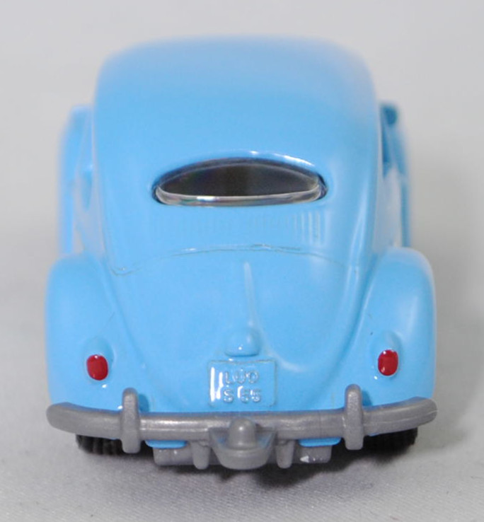 00000 VW 1200 Export-Limousine (Käfer) (1. Generation, Typ 11 Modell 113, Modell 1955-1957), hell-lichtblau (vgl. horizontblau), SIKU SUPER, 1:56, P29f