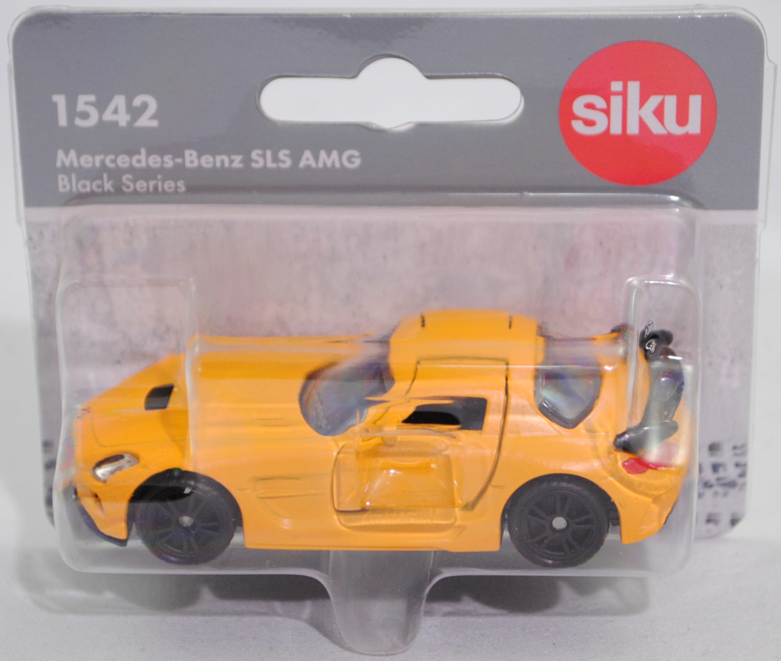 00000 Mercedes-Benz SLS AMG Coupé Black Series (C 197, Modell 2013-2013), melonengelb, innen schiefergrau, B49 schwarz, SIKU SUPER, 1:58, P29f