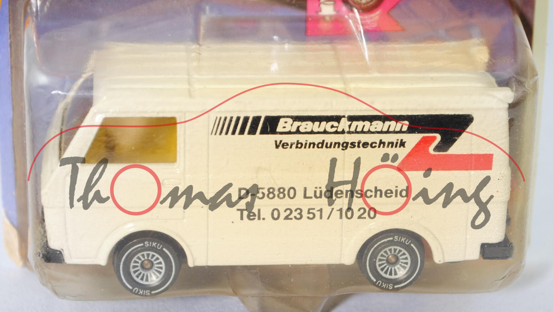 VW LT 28 Kastenwagen (Mod. 1975-1986), cremeweiß, Brauckmann / Verbindungstechnik, links D-5880 Lüde