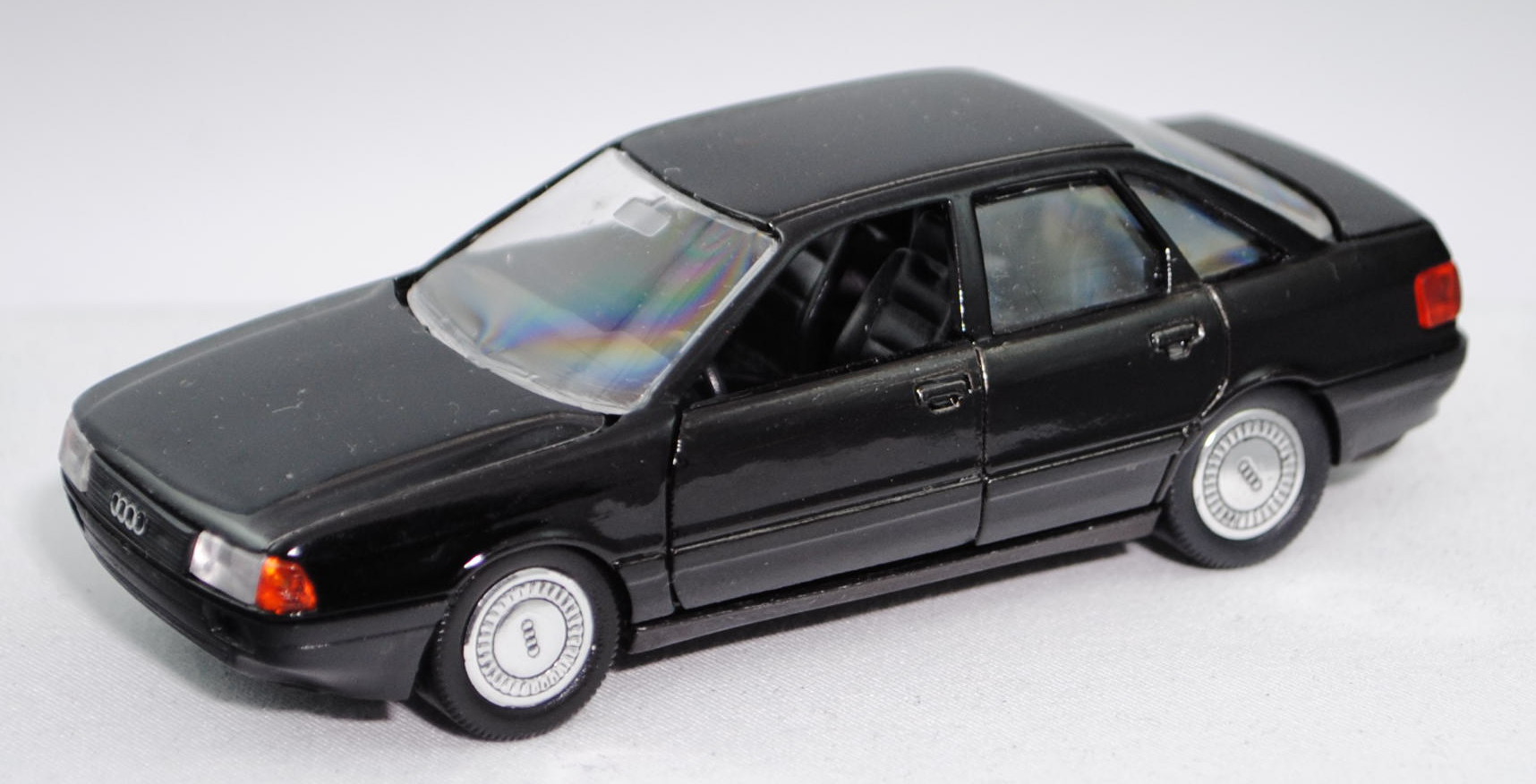 Audi 80 quattro (B3, Typ 89, Modell 1986-1991), schwarz, Schabak, 1:43, mb