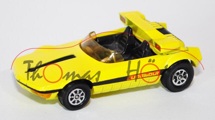 Bertone Runabout Barchetta, hell-zinkgelb, CORGI TOYS (WHIZZWHEELS), 1:43, Modell 1972