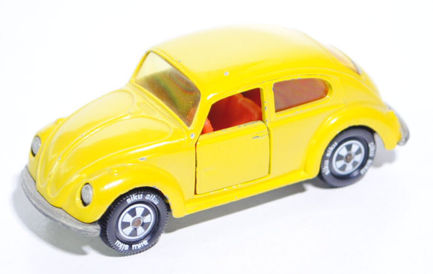 00000 VW Käfer 1300 (Typ 11, Modell 1965-1970), hell-zitronengelb, innen rotorange, Lenkrad rotorang