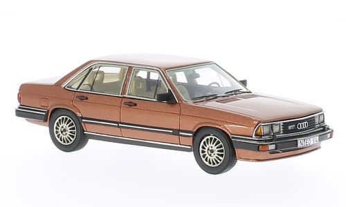 Audi 200 5T (C2, Typ 43), Modell 1980-1982, kupfermetallic, innen beige, NEO, 1:43, PC-Box